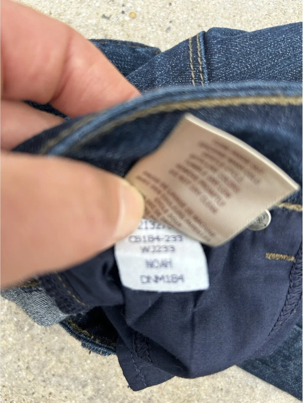 Paige Skyline Made in USA Bootcut Stretch Denim Jeans Womens 25W x 32.5L Rise 7